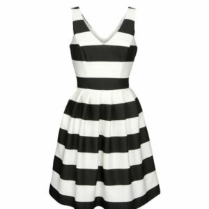 monochrone skater dress