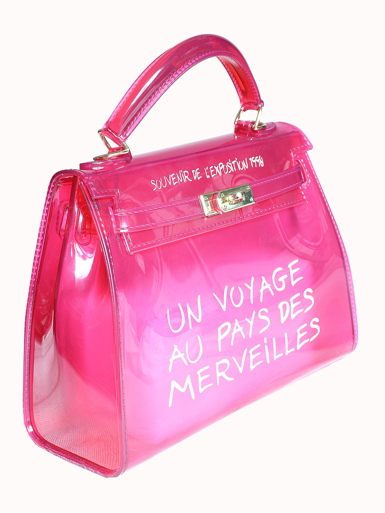 transparent voyage bag